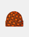 Autumn Landscape Beanie - Safety Orange