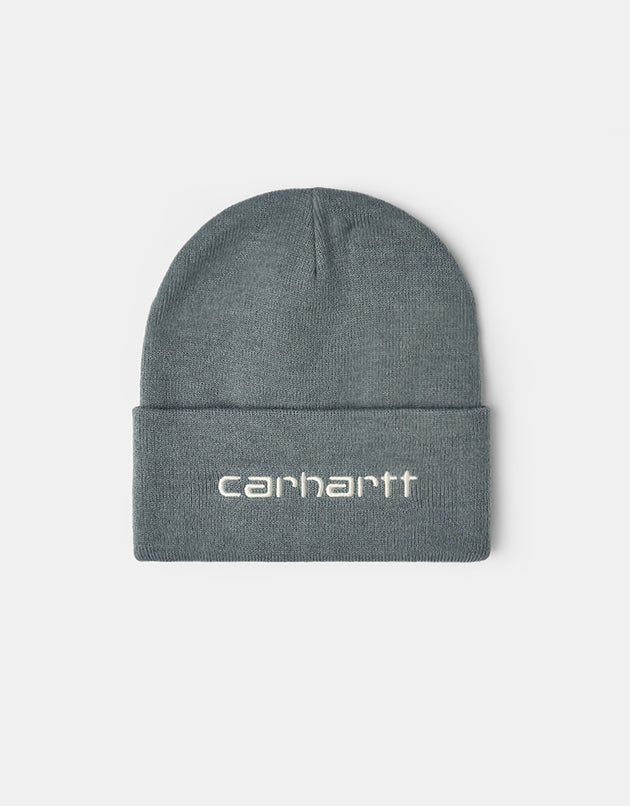 Carhartt WIP Script Beanie - Dove Grey/Wax