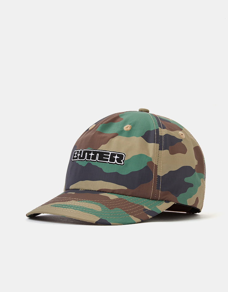 Butter Goods Glint Snapback Cap - Woodland Camo