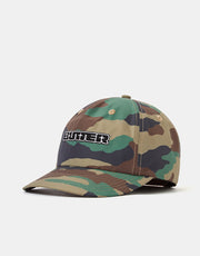 Butter Goods Glint Snapback Cap - Woodland Camo