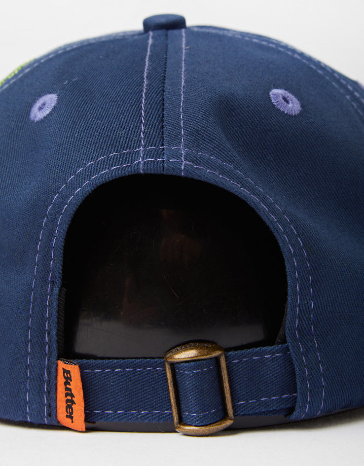 Butter Goods Scorpion 6 Panel Cap - Navy