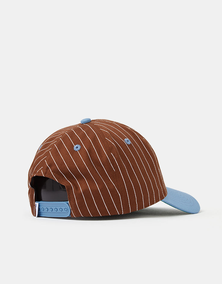 Butter Goods League Baseball Cap - Brown / Sky Blue