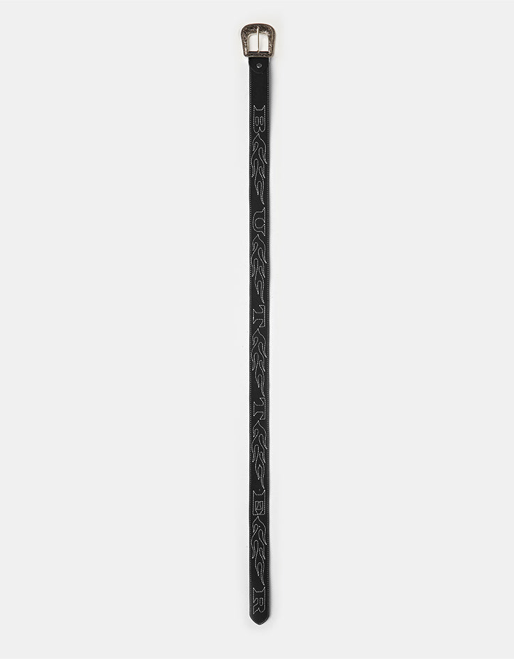 Butter Goods Flame Stitch Belt - Black