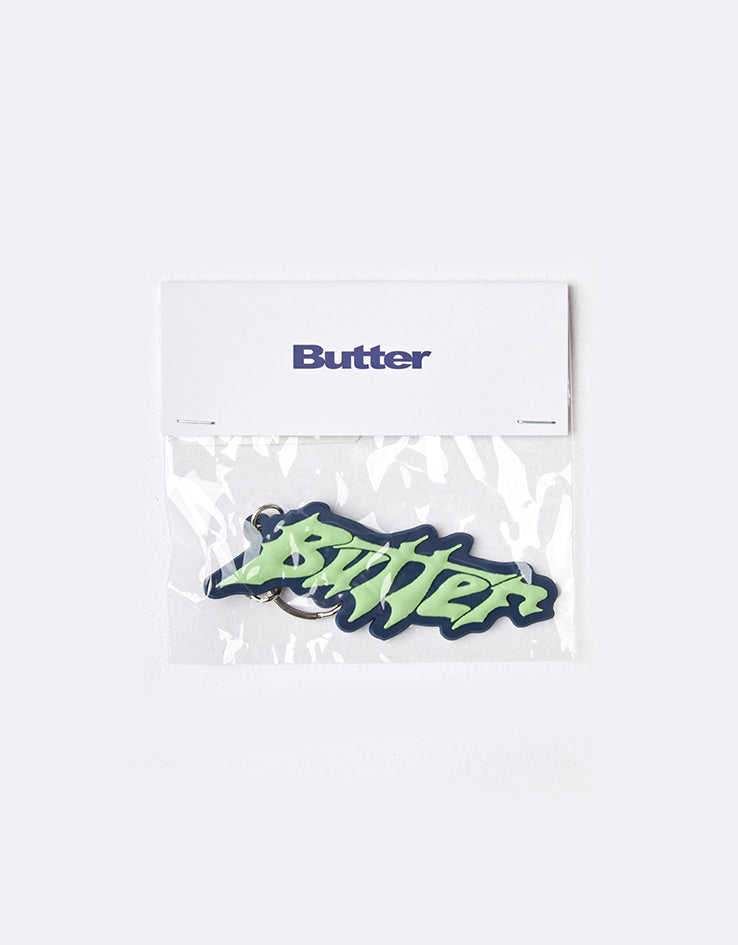 Butter Goods Amplify Key Chain - Navy / Mint