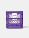 Butter Goods Collapsible Record Crate - Purple