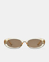 CHPO Alice Sunglasses - Elder Flower/Elder Flower