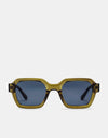 CHPO The AK Sunglasses - Moss Green/Black