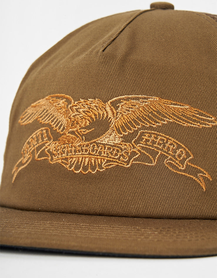 Anti Hero Basic Eagle Mesh Cap - Brown/Medium Brown