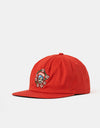 Krooked Sweatpants Redux Cap - Dark Red