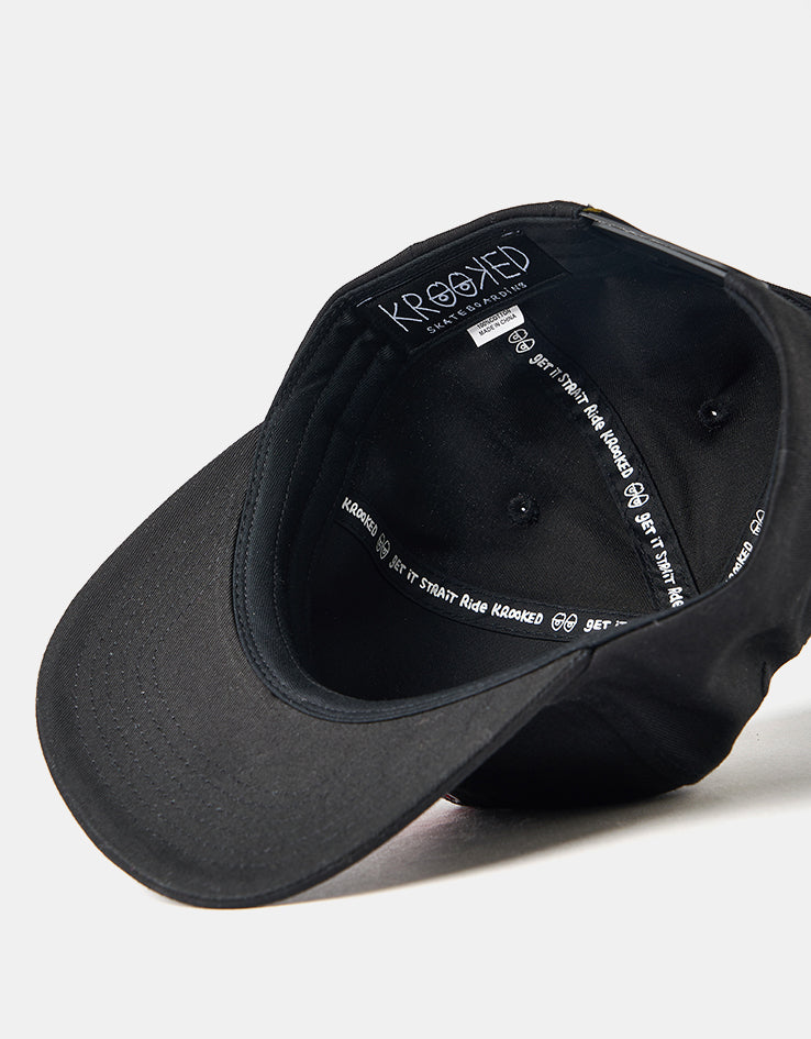 Krooked Kat Serpent Cap - Black/Red