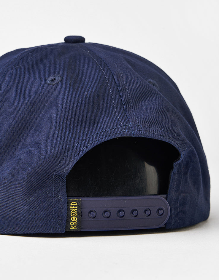 Krooked Eyes Cap - Navy/Blue