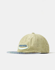 Patagonia Corduroy Snapback Cap - 95 Oval Logo/Gumtree Green