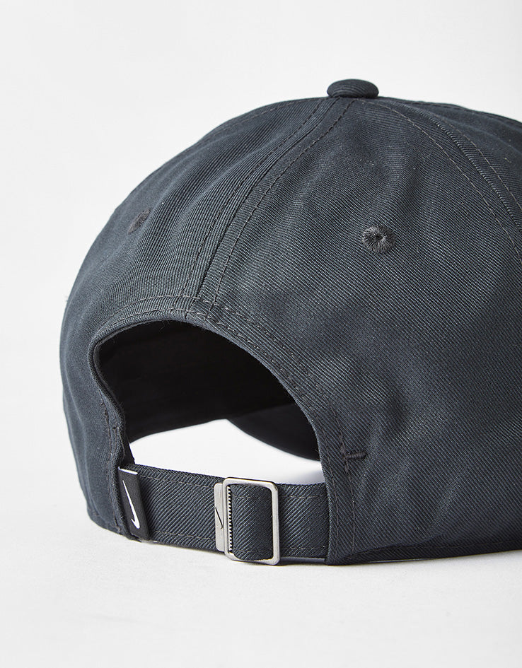 Nike Club Unstructured Swoosh Cap - Black/Black