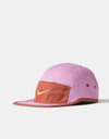 Nike Dri-Fit Fly Cap - Light Magenta/Dusty Peach/Orange Frost