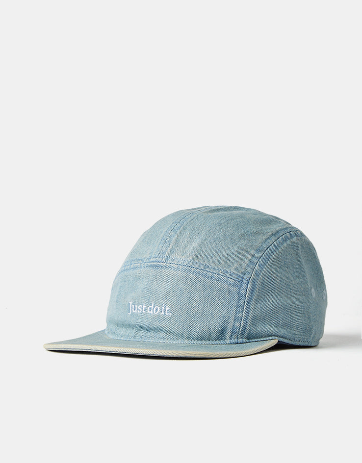 Nike Unstructured Denim JDI Cap - Aegean Storm/Thunder Blue/White