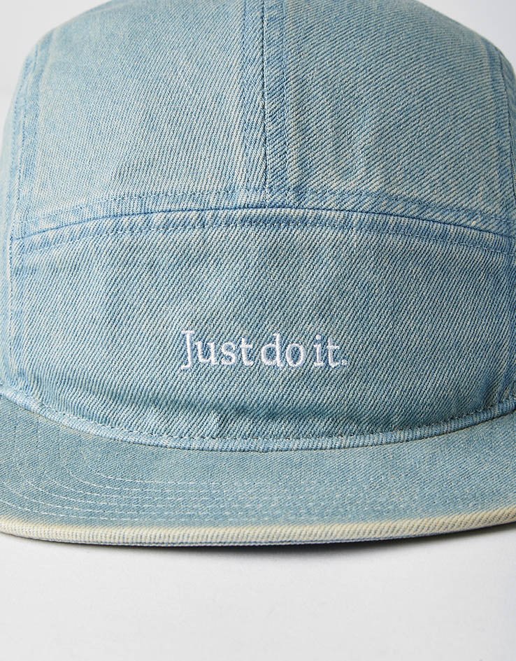 Nike Unstructured Denim JDI Cap - Aegean Storm/Thunder Blue/White