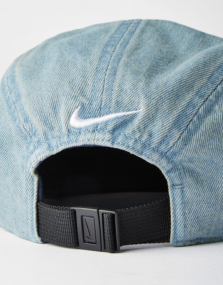 Nike Unstructured Denim JDI Cap - Aegean Storm/Thunder Blue/White