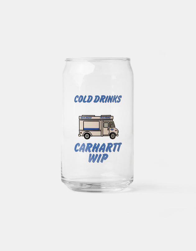 Carhartt WIP Cold Drinks Can Glass - Clear