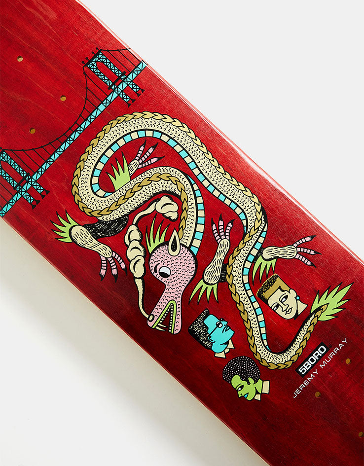 5Boro x T.R. Murray Dragon Skateboard Deck - 7.75"