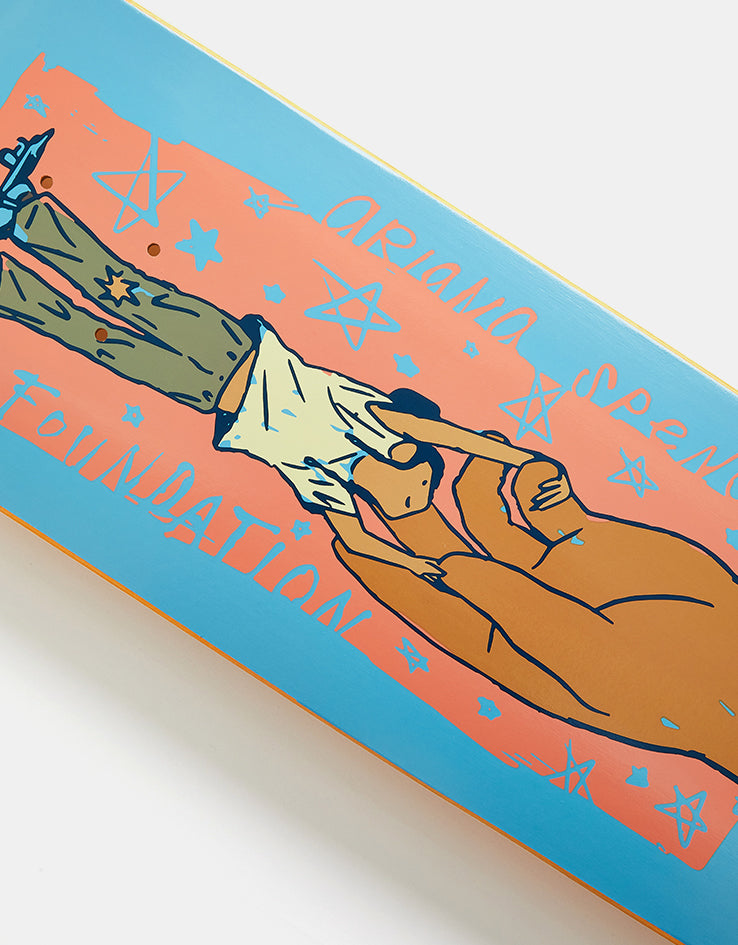 Foundation Ariana Hand Skateboard Deck - 8.13"