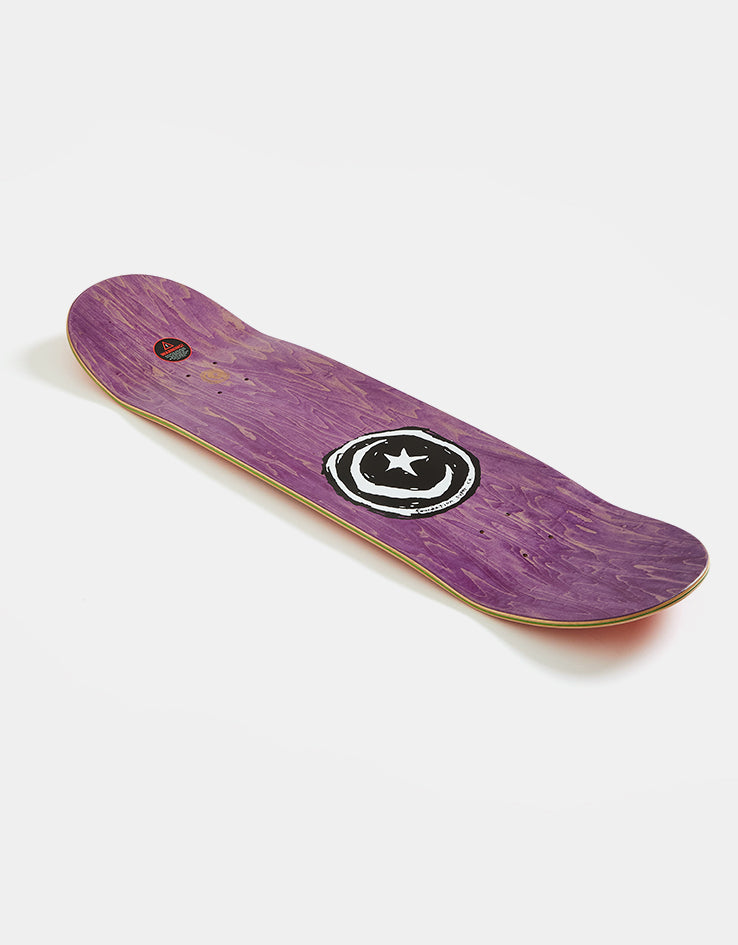 Foundation Hamburg Star & Moon Skateboard Deck - 8.75"