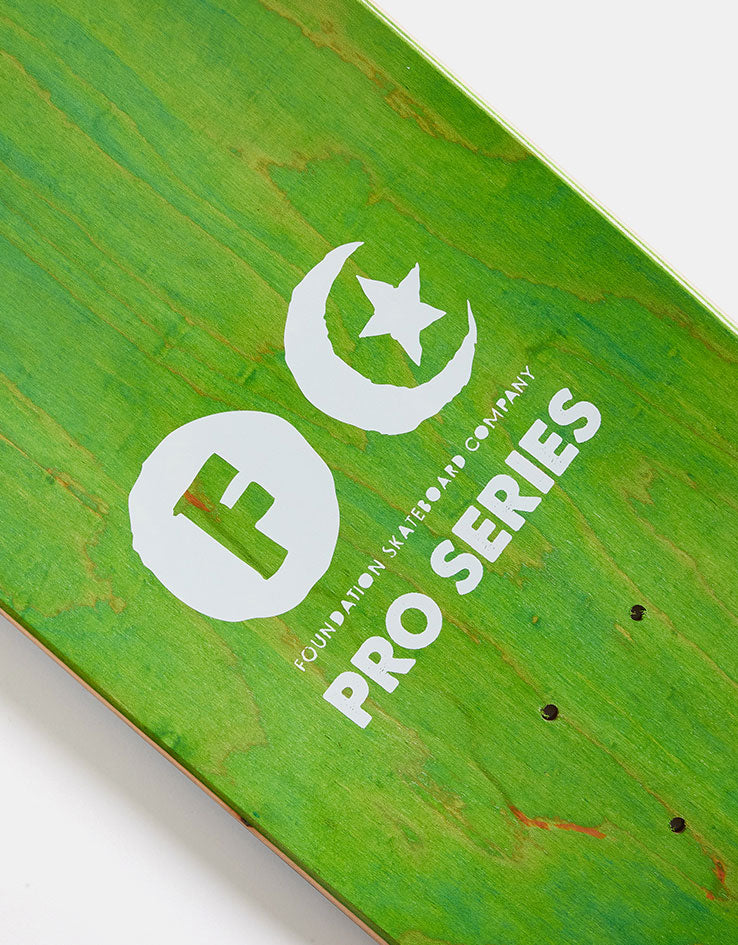 Foundation Lindloff Star & Moon Skateboard Deck - 8.5"