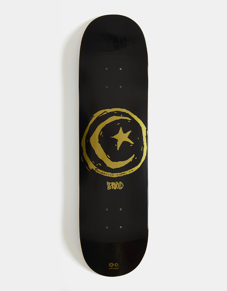 Foundation Servold Star & Moon Skateboard Deck - 8.25"