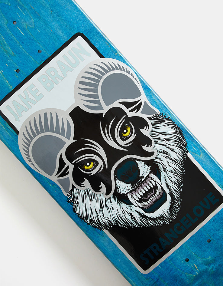 StrangeLove Braun Icelandic Sheep Wolf Skateboard Deck - 8.3"