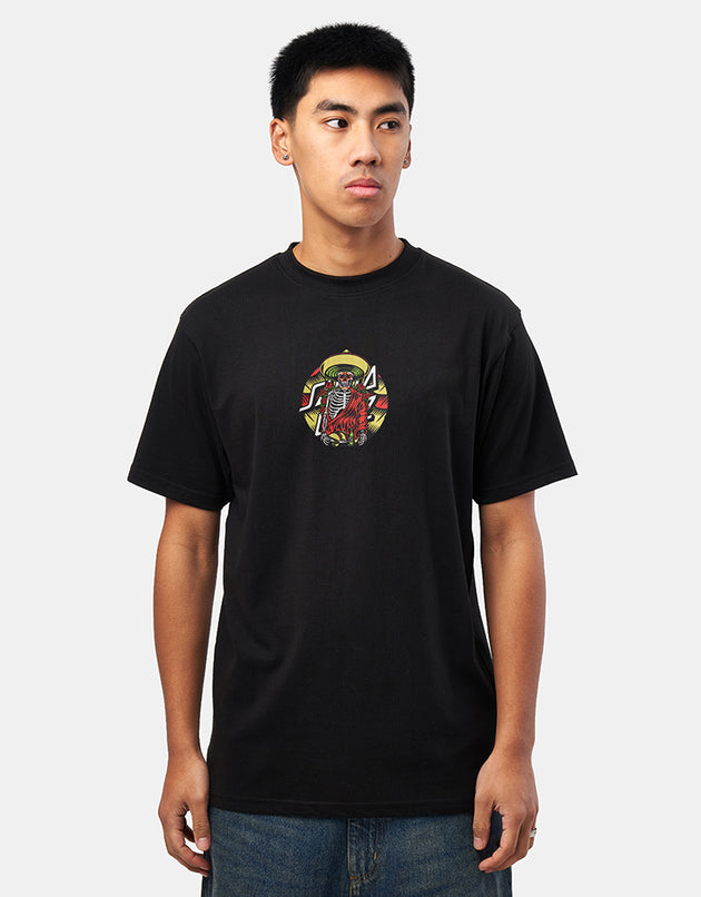 Santa Cruz Guzman Dining Dot T-Shirt - Black