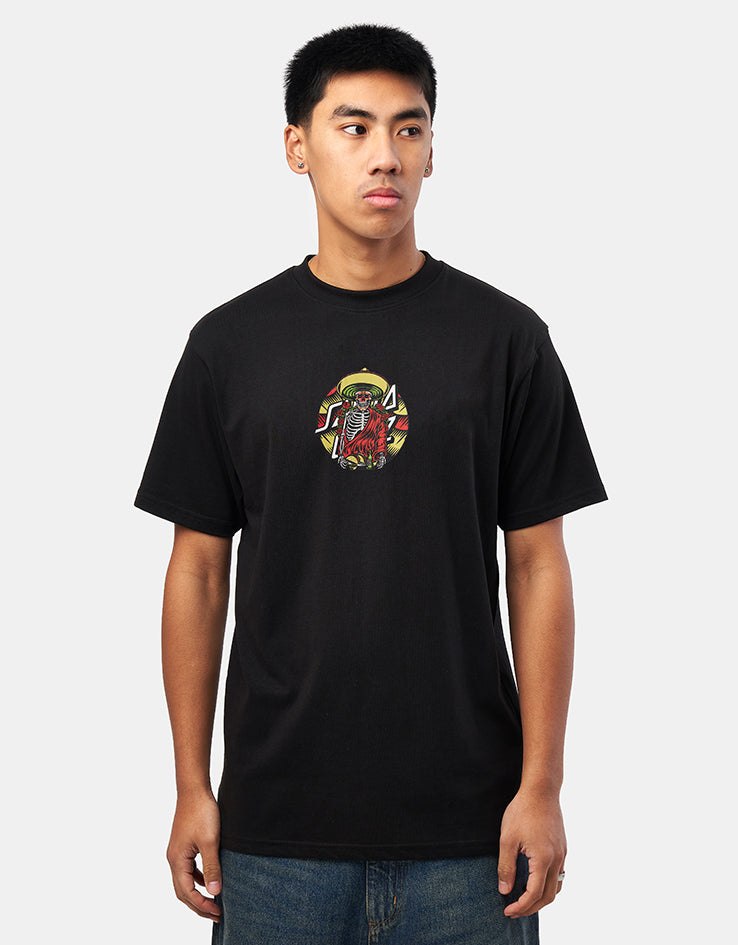 Santa Cruz Guzman Dining Dot T-Shirt - Black