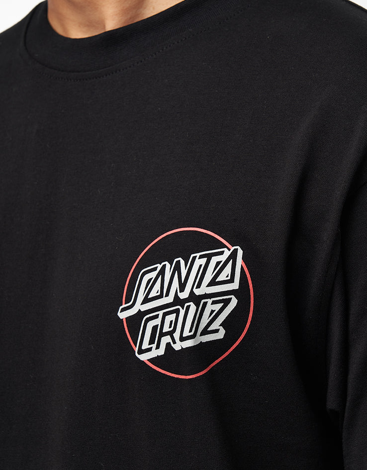 Santa Cruz Wooten Duo T-Shirt - Black