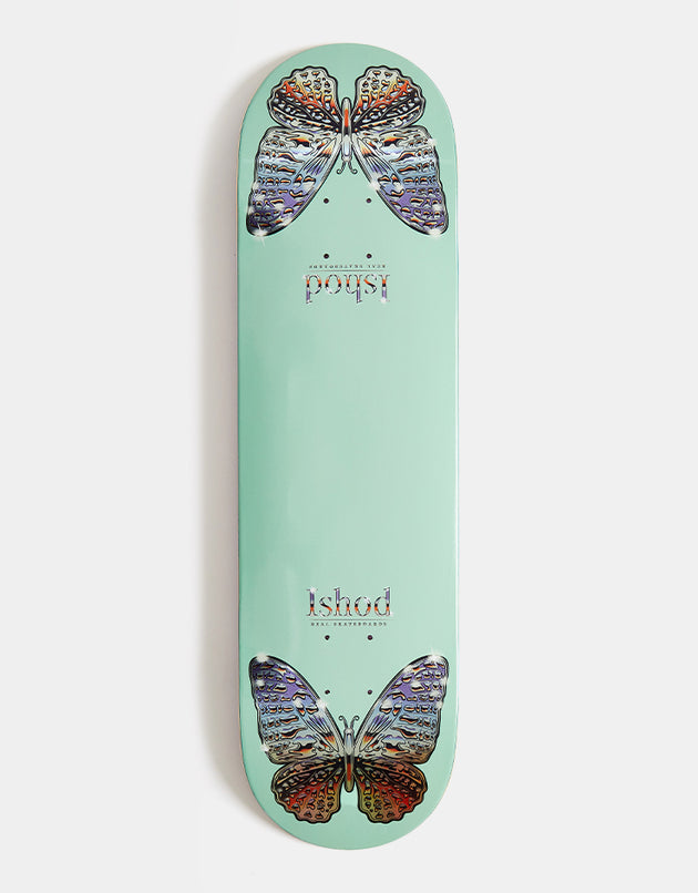 Real Ishod Mariposa Chrome TT Skateboard Deck - 8.5"