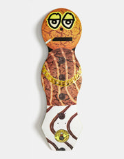 Krooked x Quartersnacks Snackman Cruiser Skateboard Deck - 9"