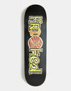 Krooked x Quartersnacks Snackman Skateboard Deck - 8.5"