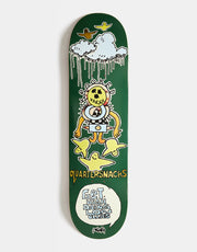 Krooked x Quartersnacks Get High Skateboard Deck - 8.25"