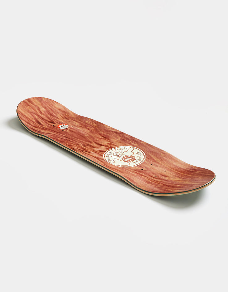 Krooked x Quartersnacks Get High Skateboard Deck - 8.25"