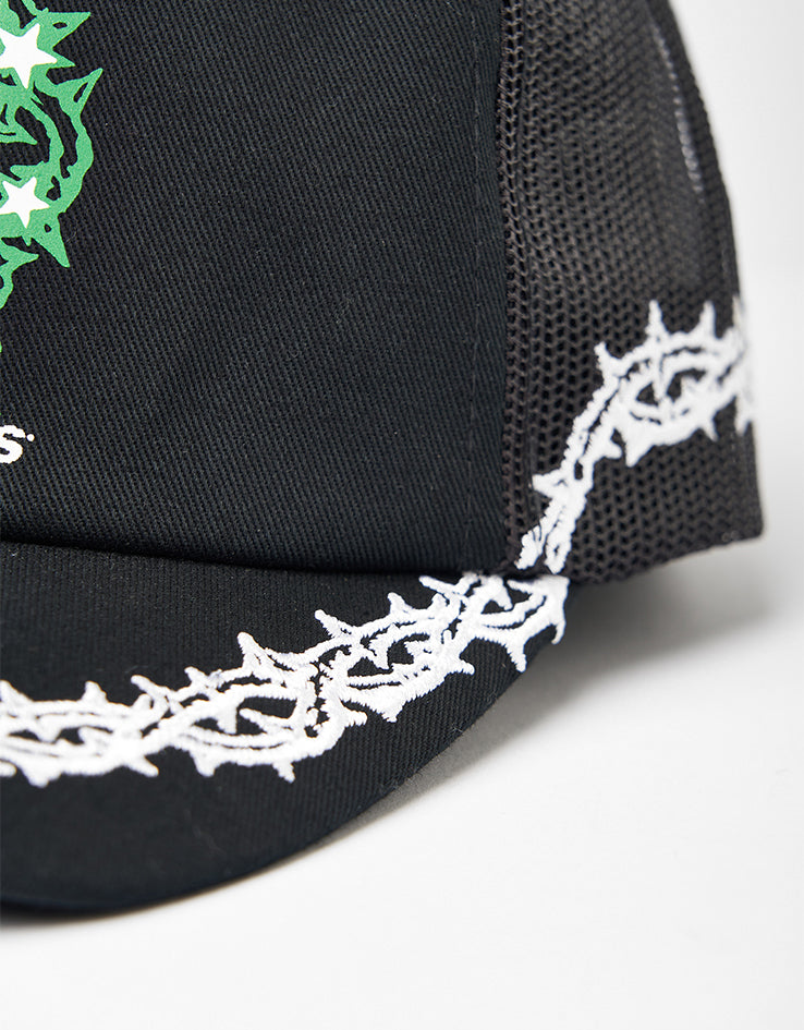 HUF Fantasies Trucker Cap - Black