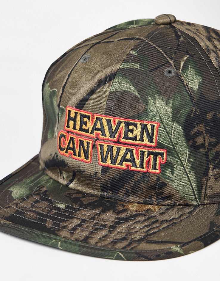 HUF Heaven Can Wait Formless Strapback Cap - Camo
