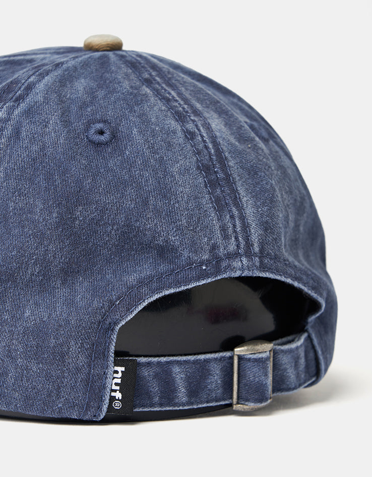 HUF Two Tone 89 Washed 6 Panel Cap - Navy
