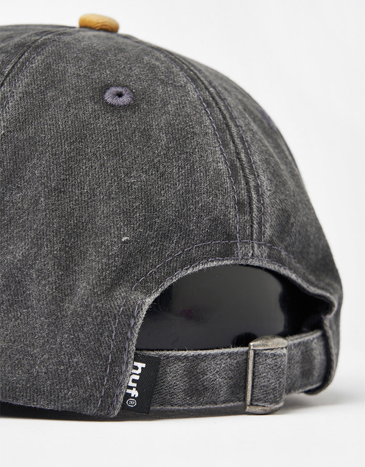 HUF Two Tone 89 Washed 6 Panel Cap - Black