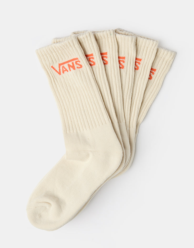 Vans Classic 3 Pack Crew Socks - Turtledove