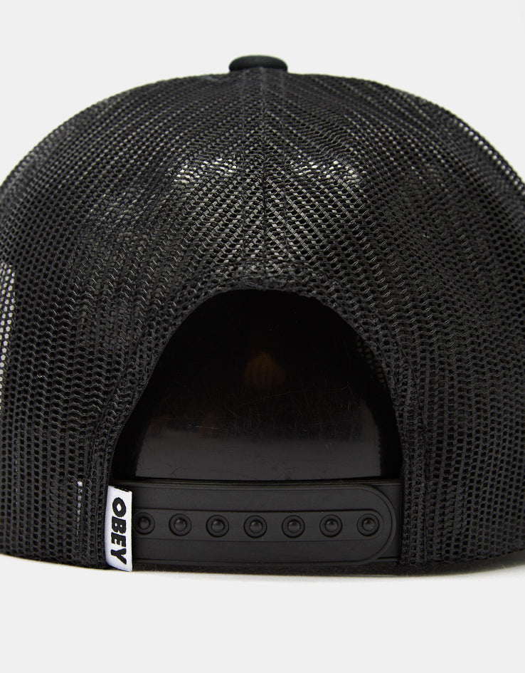 Obey Ranch Trucker Cap - Black