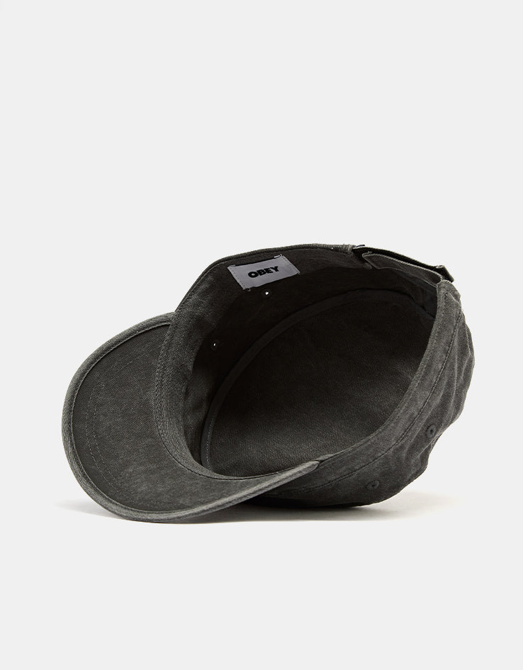 Obey Boxcar Pillbox Cap - Pigment Black