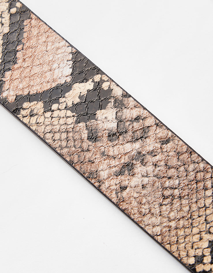 Obey Classic Leather Belt - Snake