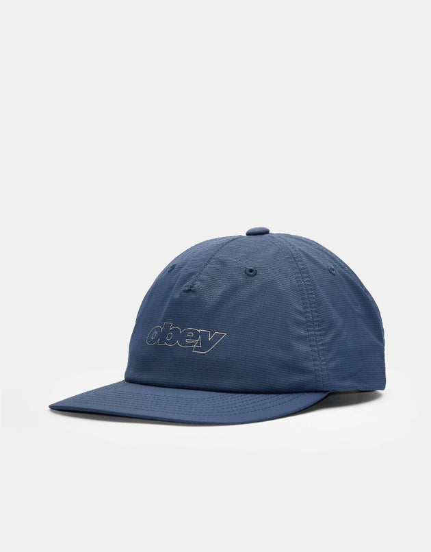 Obey Scramble Strapback Cap - Navy