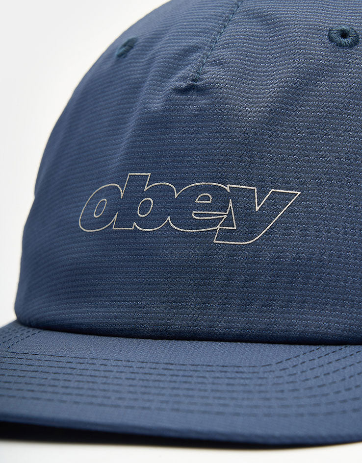 Obey Scramble Strapback Cap - Navy