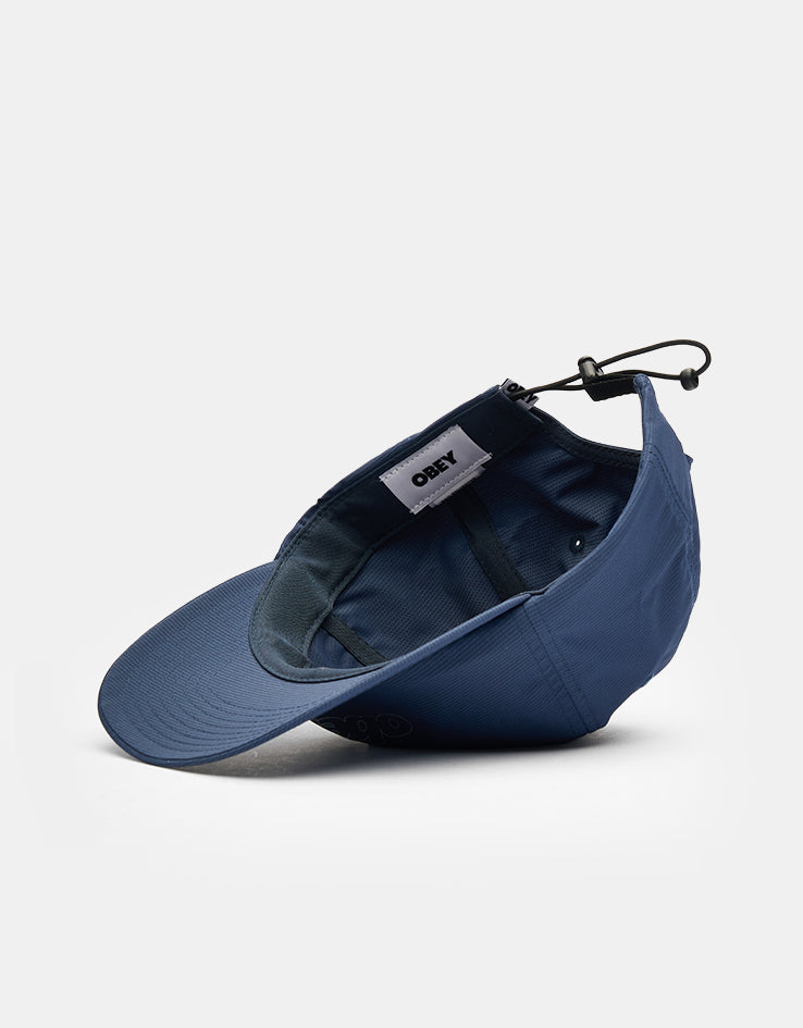 Obey Scramble Strapback Cap - Navy
