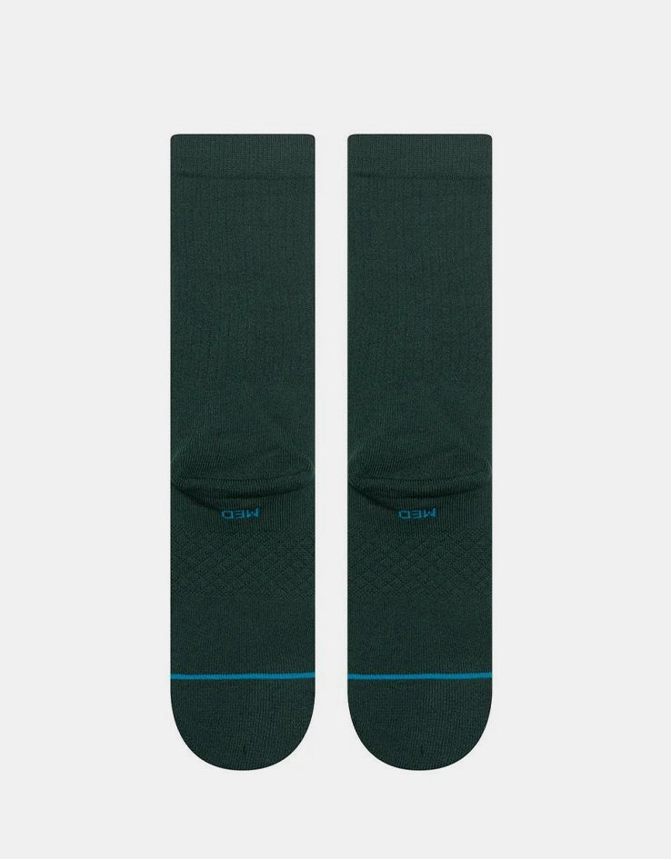Stance Icon Dyed Crew Socks - Pine