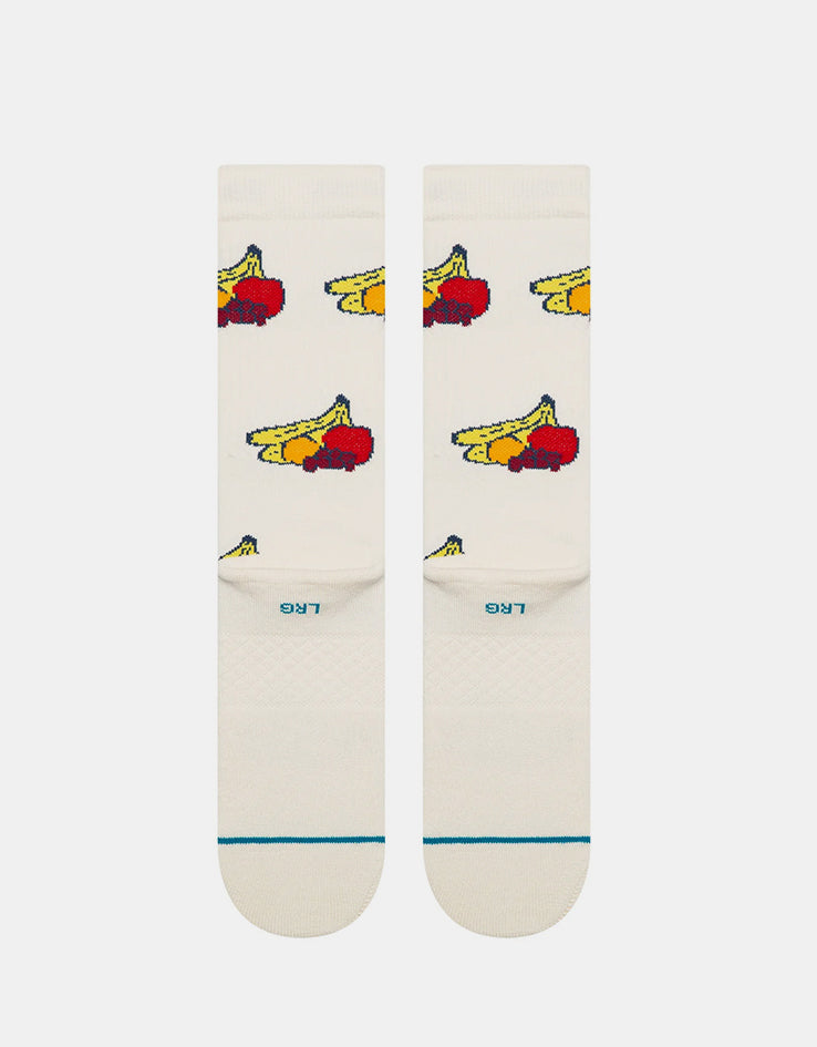 Stance Fruits Crew Socks - Canvas