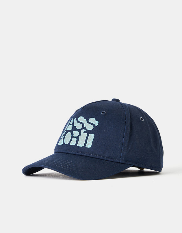 Pass Port Rough Neg Packers Strapback Cap - Navy